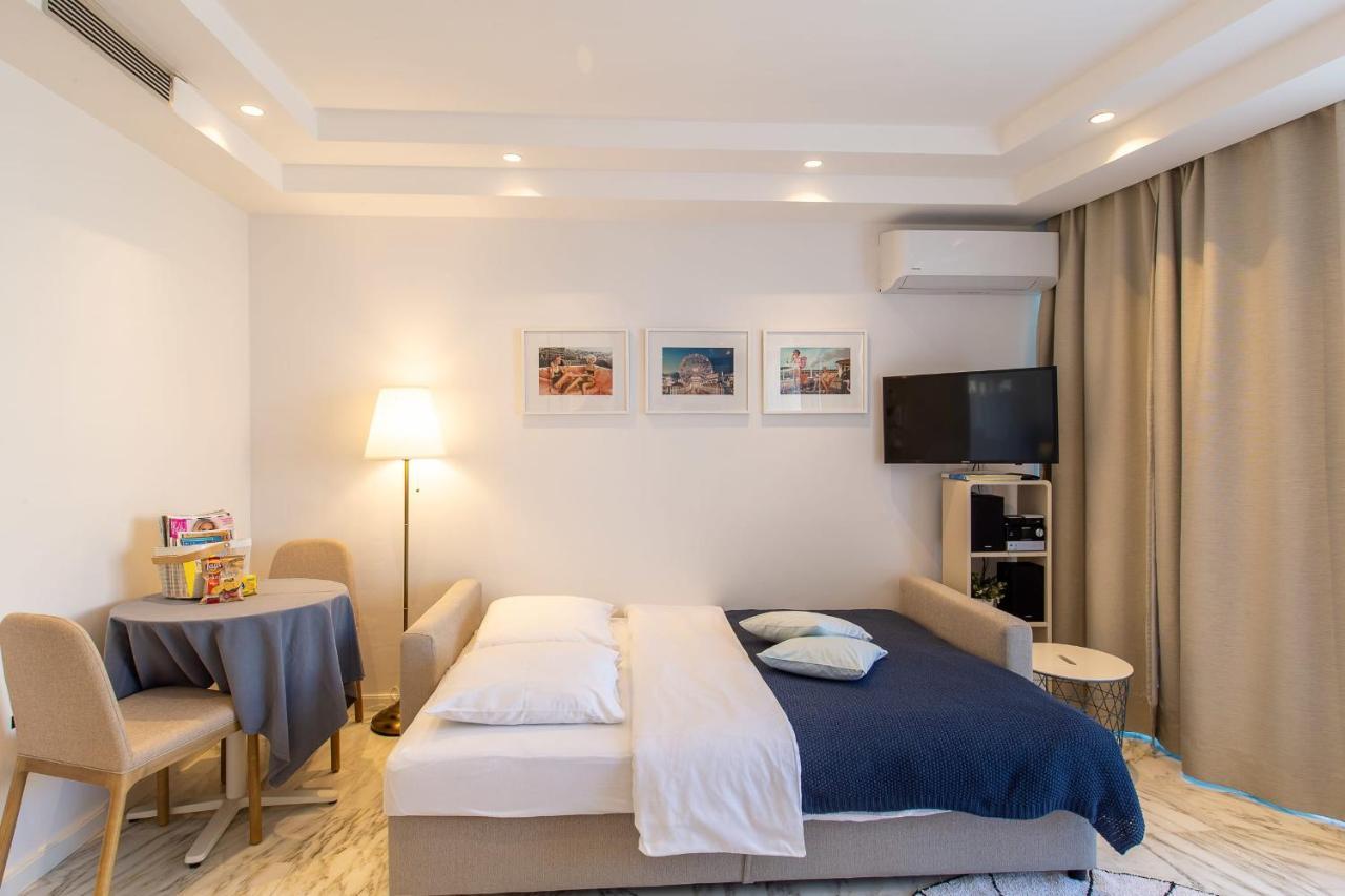 Ferienwohnung Royal Promenade Pool Terrace With Sea View Nizza Exterior foto