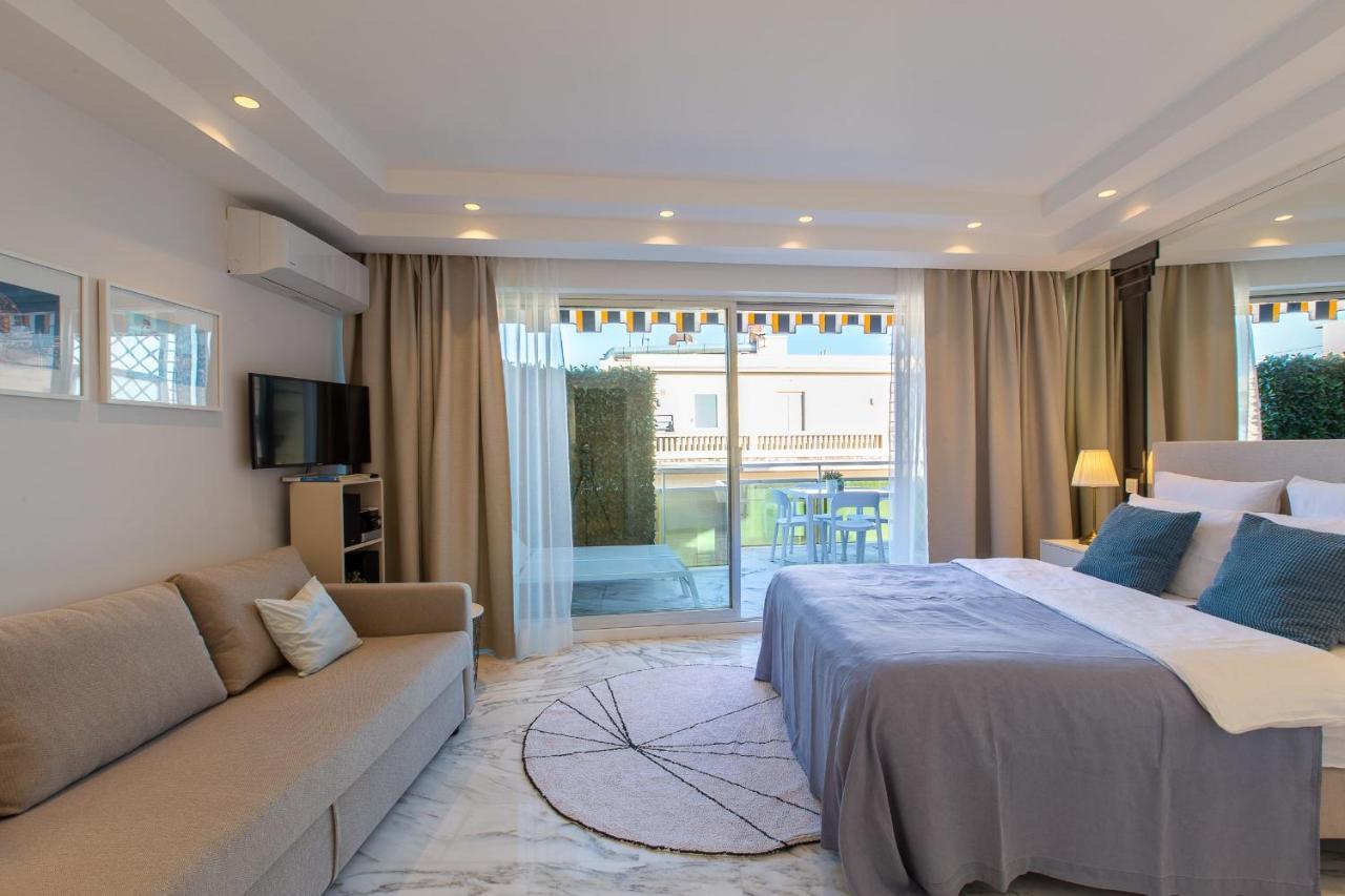 Ferienwohnung Royal Promenade Pool Terrace With Sea View Nizza Exterior foto