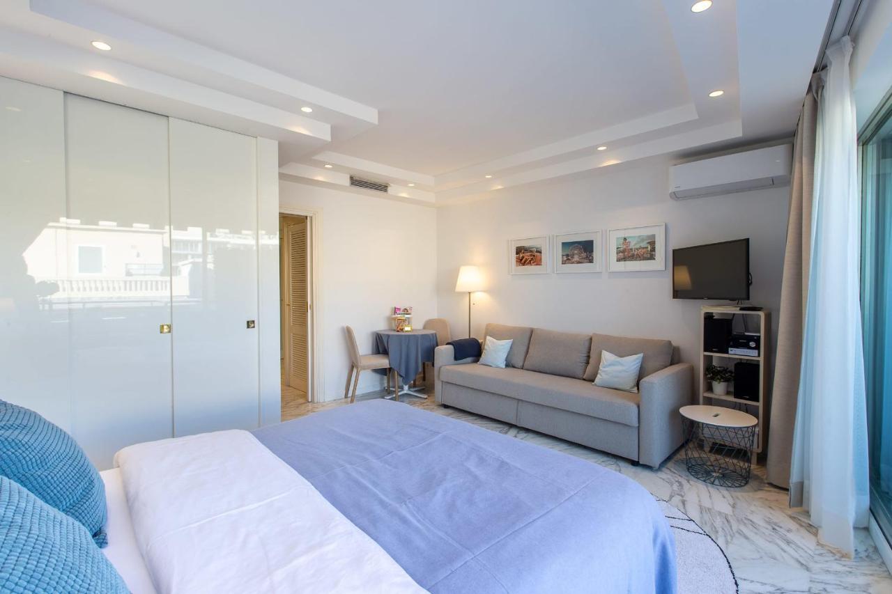 Ferienwohnung Royal Promenade Pool Terrace With Sea View Nizza Exterior foto