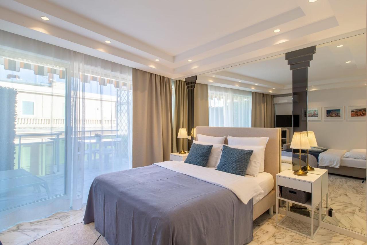 Ferienwohnung Royal Promenade Pool Terrace With Sea View Nizza Exterior foto