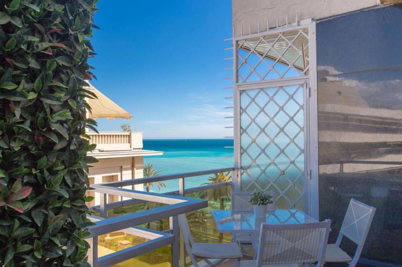 Ferienwohnung Royal Promenade Pool Terrace With Sea View Nizza Exterior foto