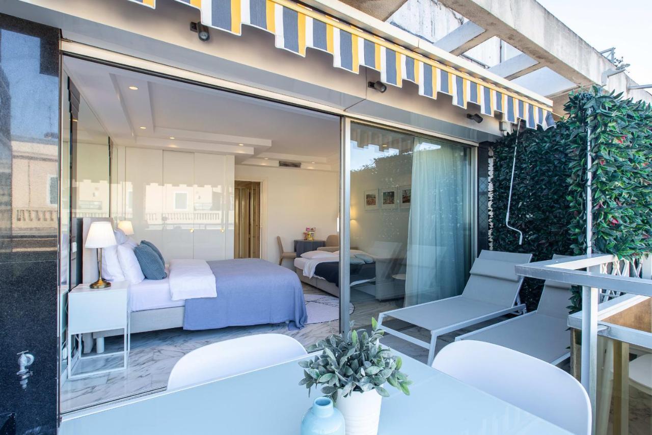 Ferienwohnung Royal Promenade Pool Terrace With Sea View Nizza Exterior foto